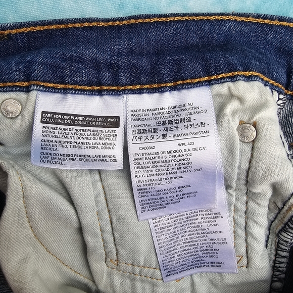 Levi's Men's 511 Slim Fit Jeans Sz 32 - Picture 7 of 7